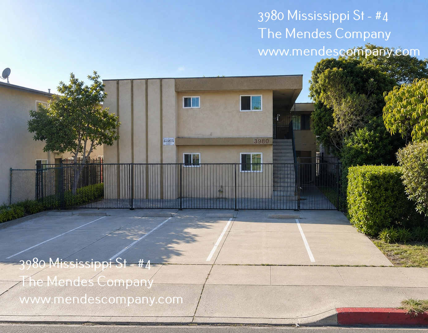 San Diego Apartment: 3980 Mississippi Street