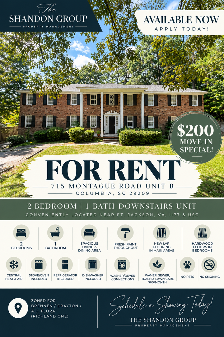 Columbia House: 715-B Montague Road