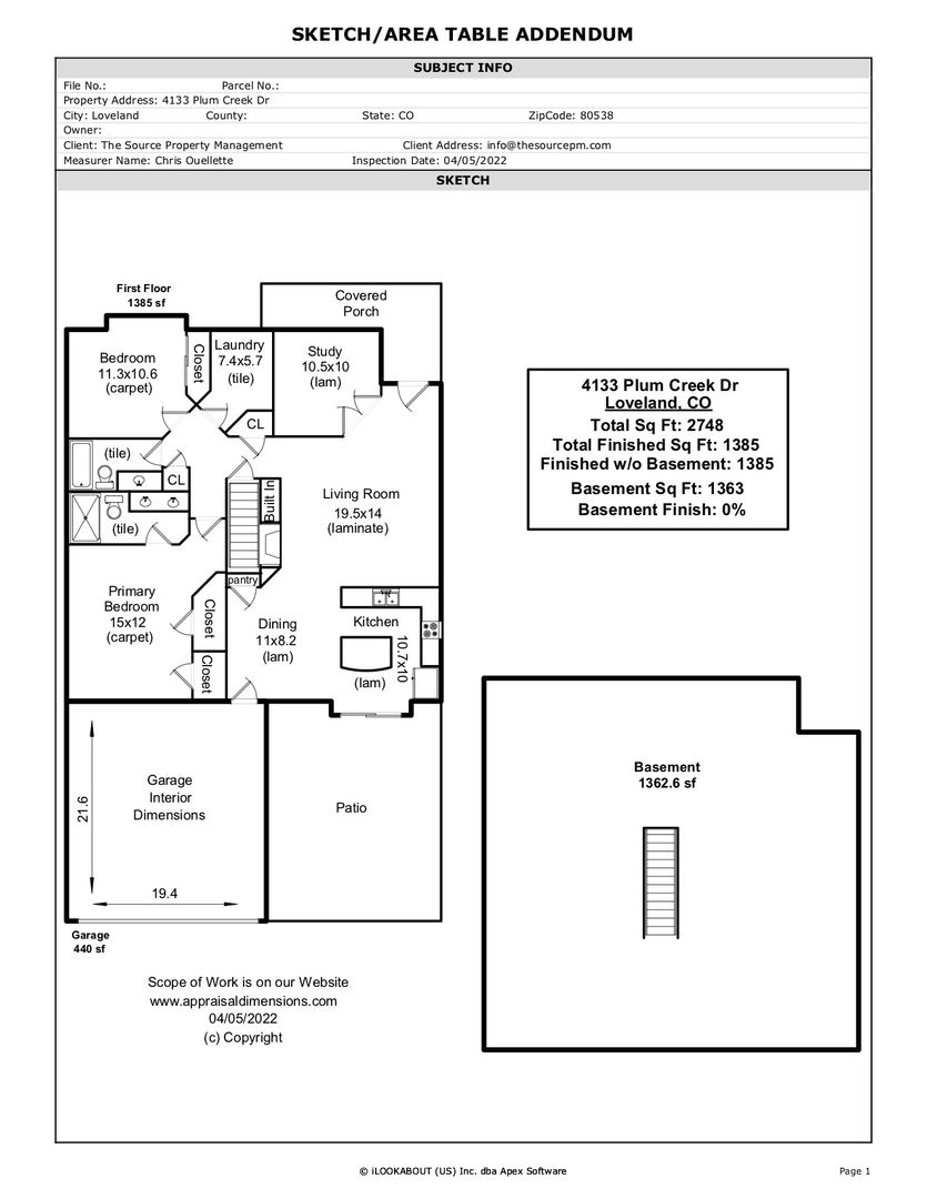 Loveland House: 4133 Plum Creek Dr