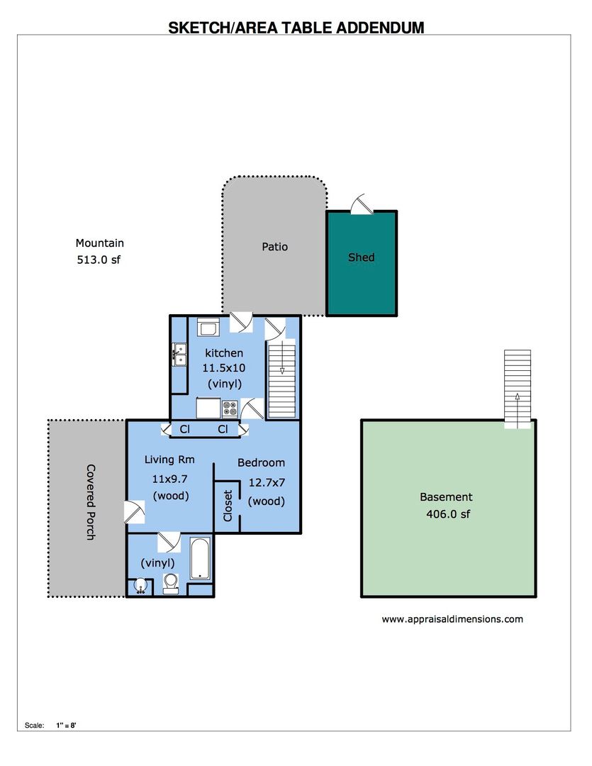 Fort Collins Apartment: 504 W Mountain Ave