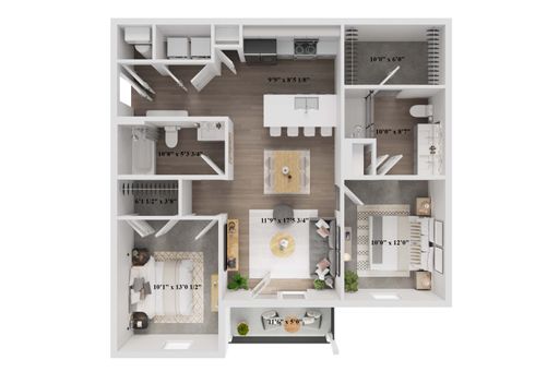 2 Bedroom 2 Bathroom Apartment - Available May 2027 – photo 1