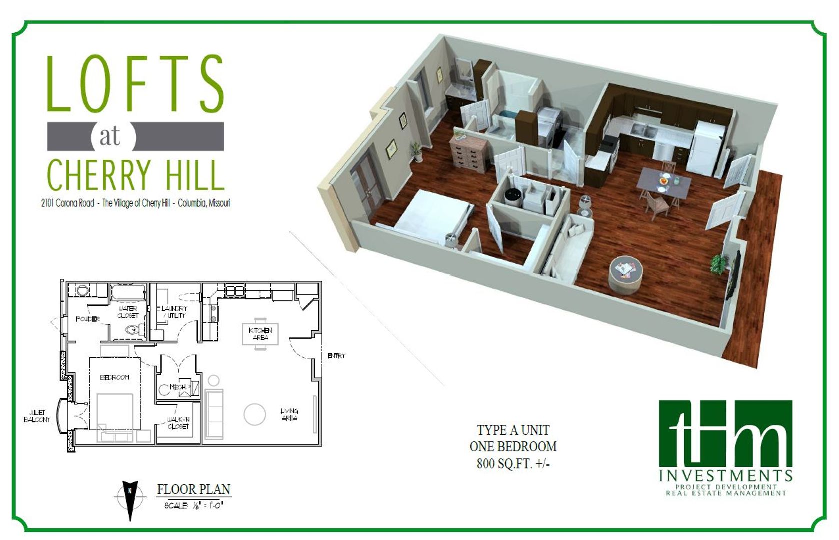 Columbia Apartment: 2101 Corona Rd.