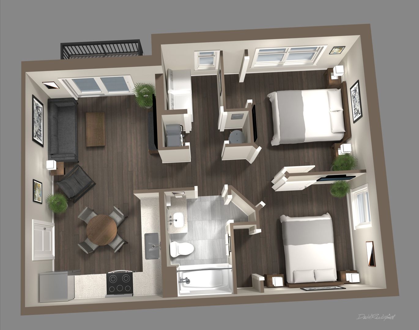 Columbia Apartment: 2100 Corona Rd.