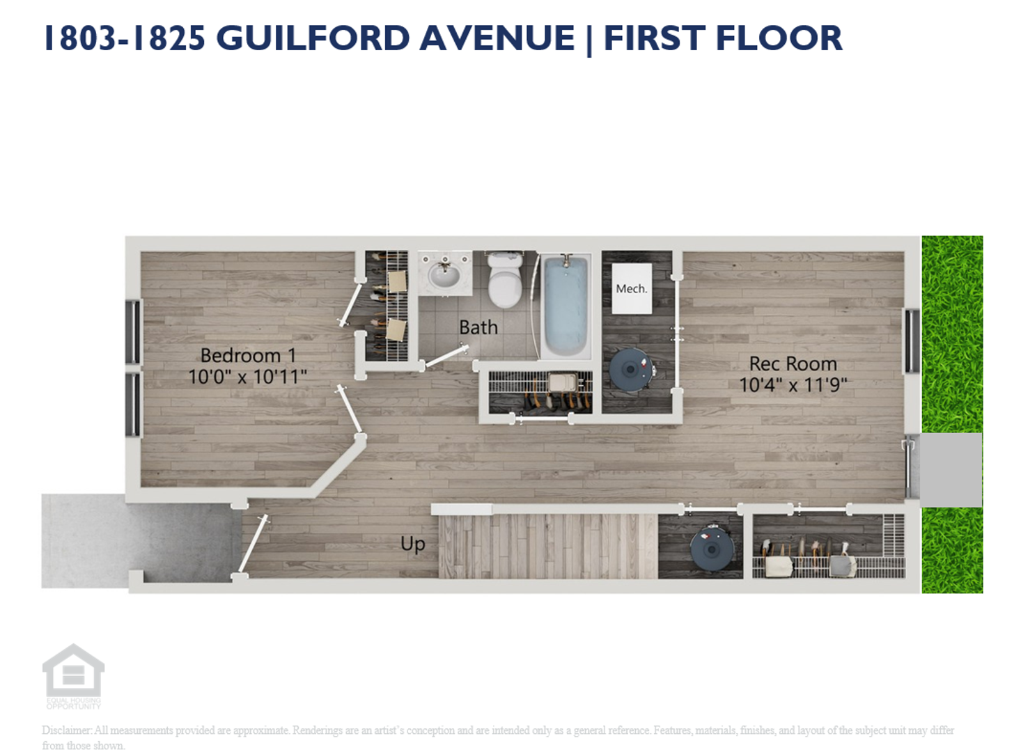 Baltimore Apartment: 1801 - 1827 Guilford Ave