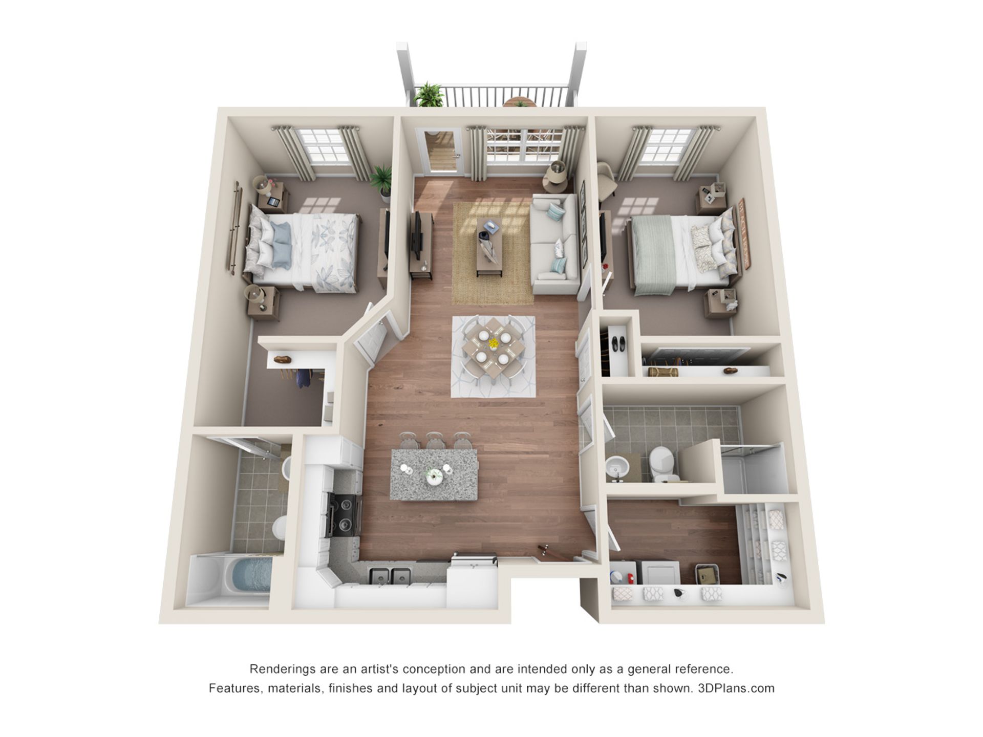 Holmen Apartment: 1614 Prairie Place