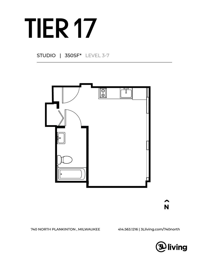 Milwaukee Apartment: 740 N. Plankinton Ave.
