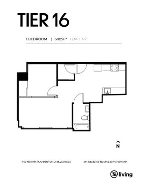 Spacious and Modern 1 Bedroom Apartment! – photo 1