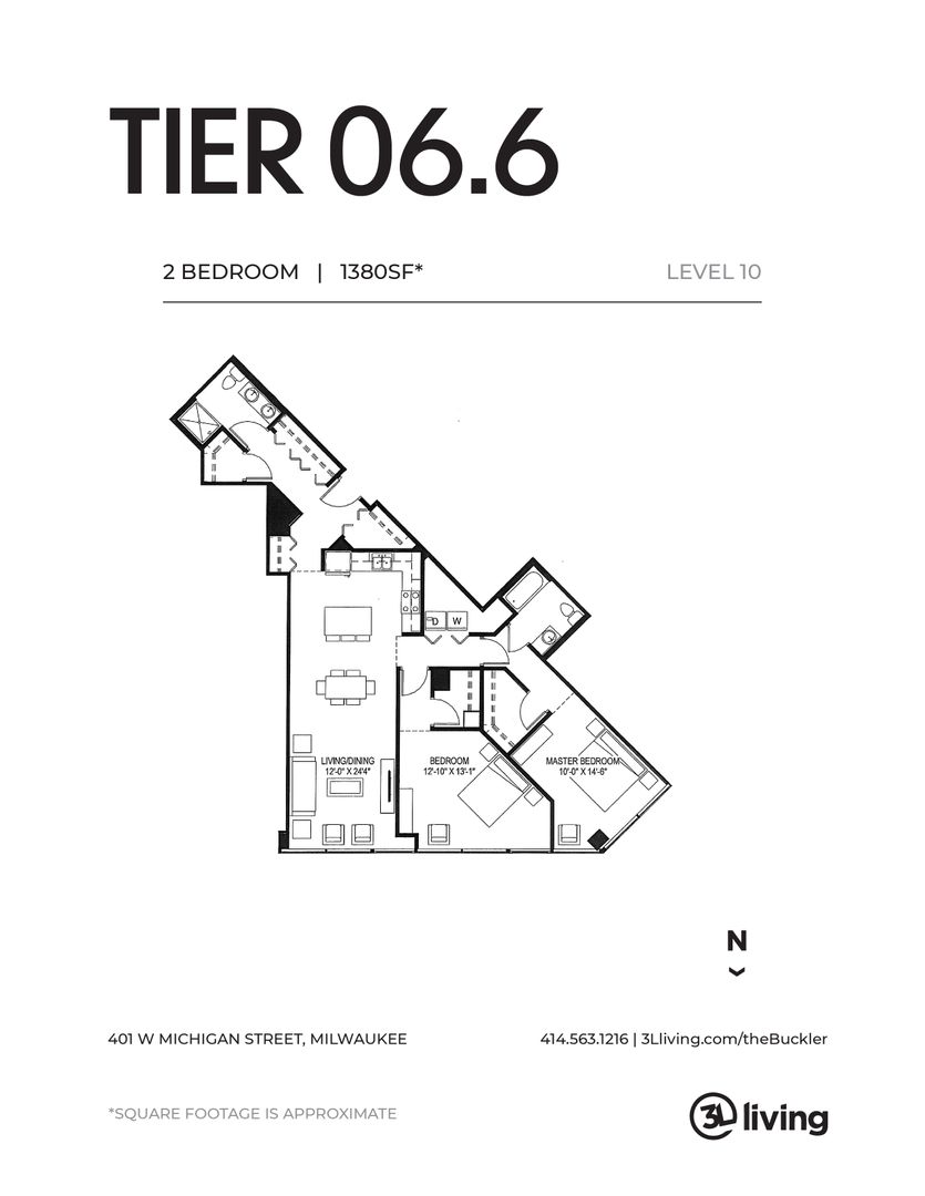 Milwaukee Apartment: 401 W. Michigan St.