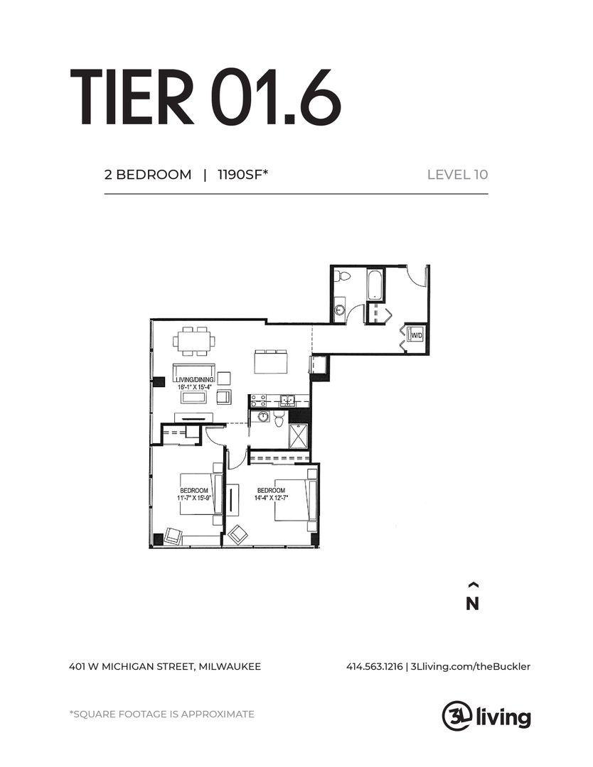 Milwaukee Apartment: 401 W. Michigan St.