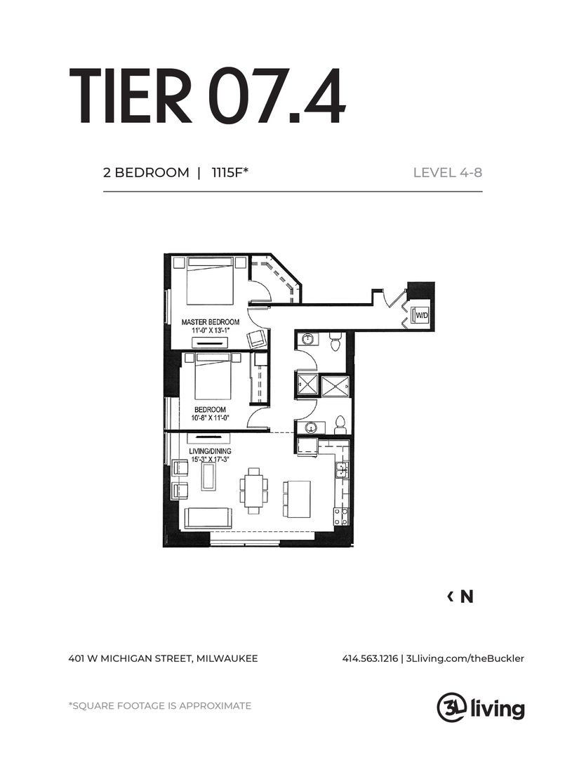 Milwaukee Apartment: 401 W. Michigan St.