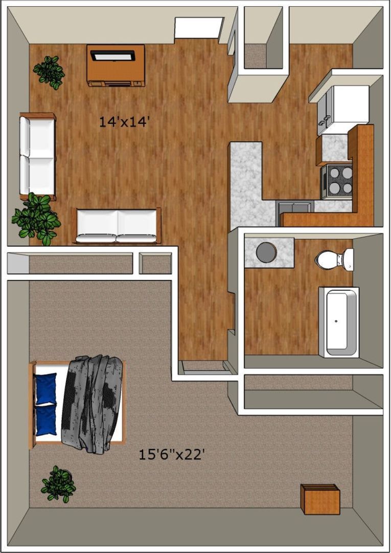 Auburn Apartment: 650 N. Ross St.