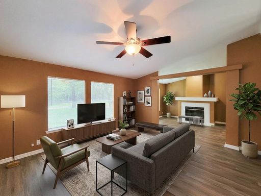 Experience the perfect blend of space, comfort, and country living with this charming 1-bedroom, 1-bath home situated on 4.59 acres in Montgomery, Texas. Nestled in a peaceful setting, this property offers plenty of room to relax, unwind, and enjoy the ou