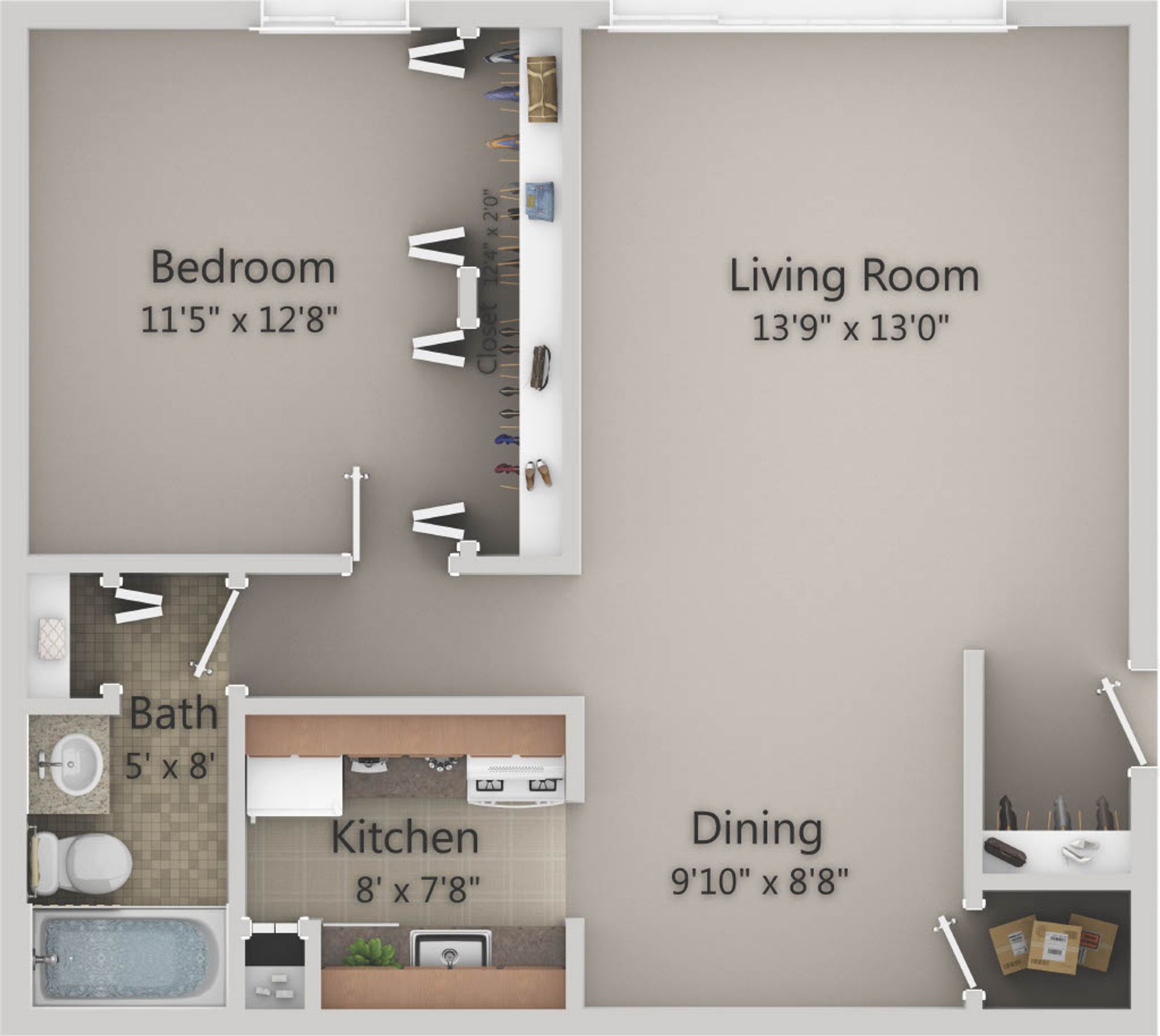 Menands Apartment: 587 Broadway