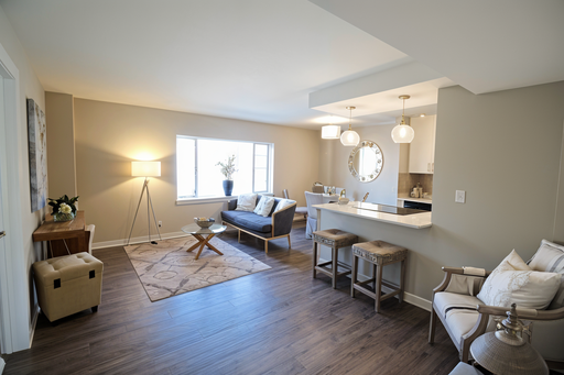 Renovated High-Rise on The Plaza | In-Unit W/D | Gated Parking | Pet Friendly