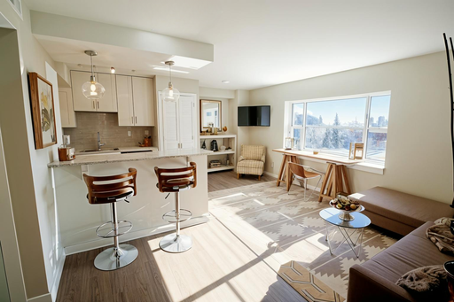 Renovated High-Rise on The Plaza | In-Unit W/D | Gated Parking | Pet Friendly