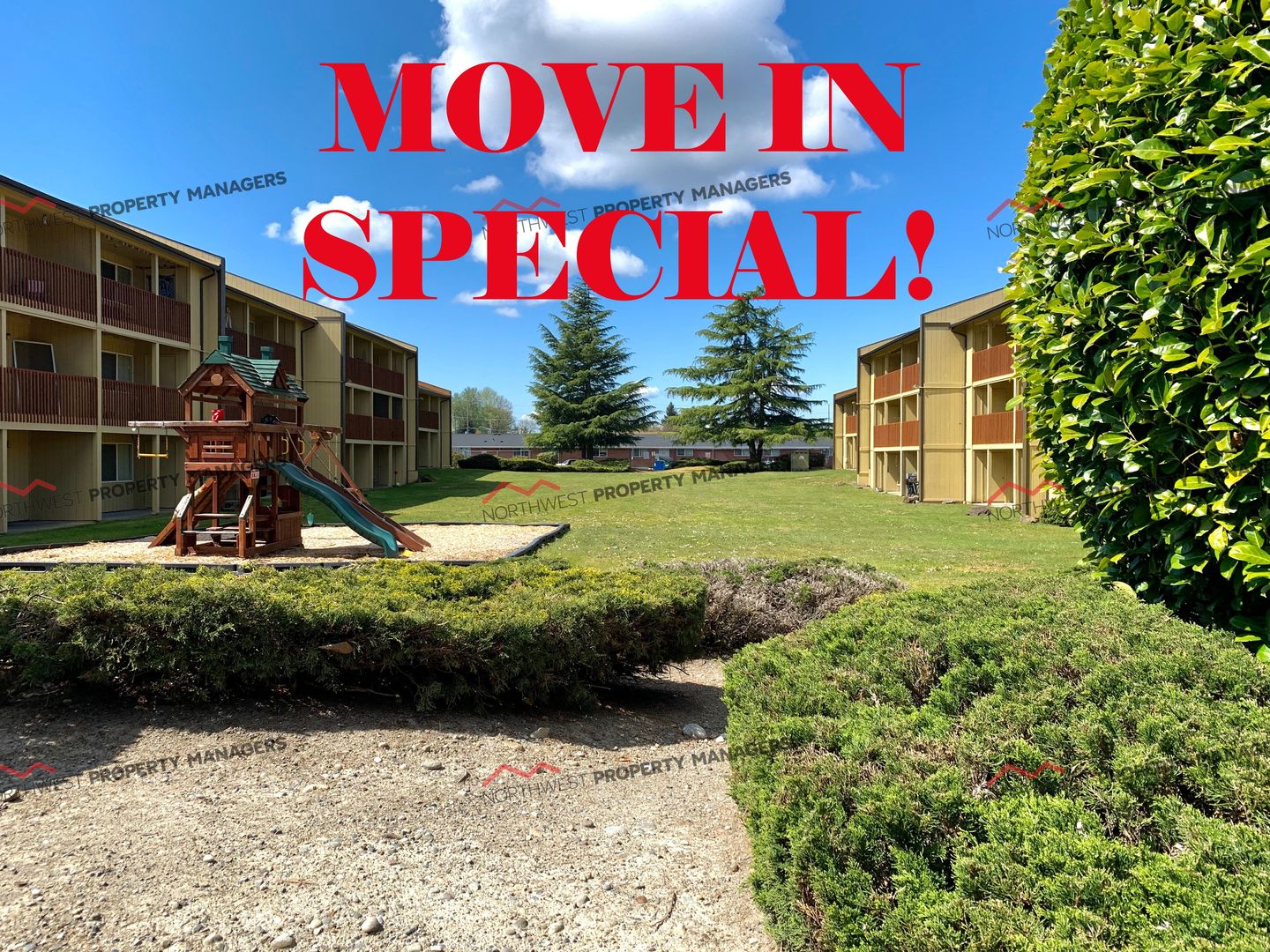 Lakewood Apartment: 4702 108th Street SW-A