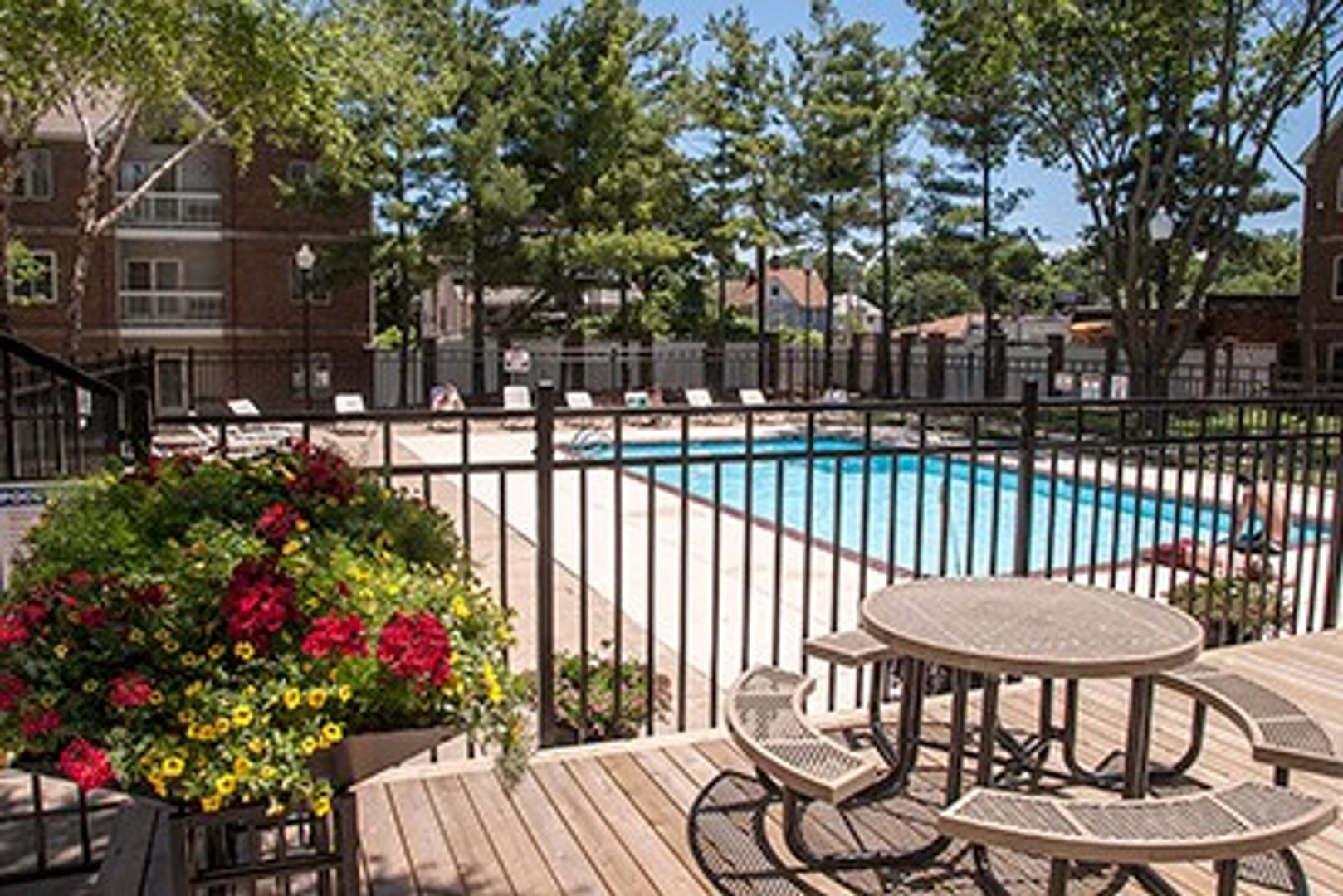 Pool at Old Main Apartments