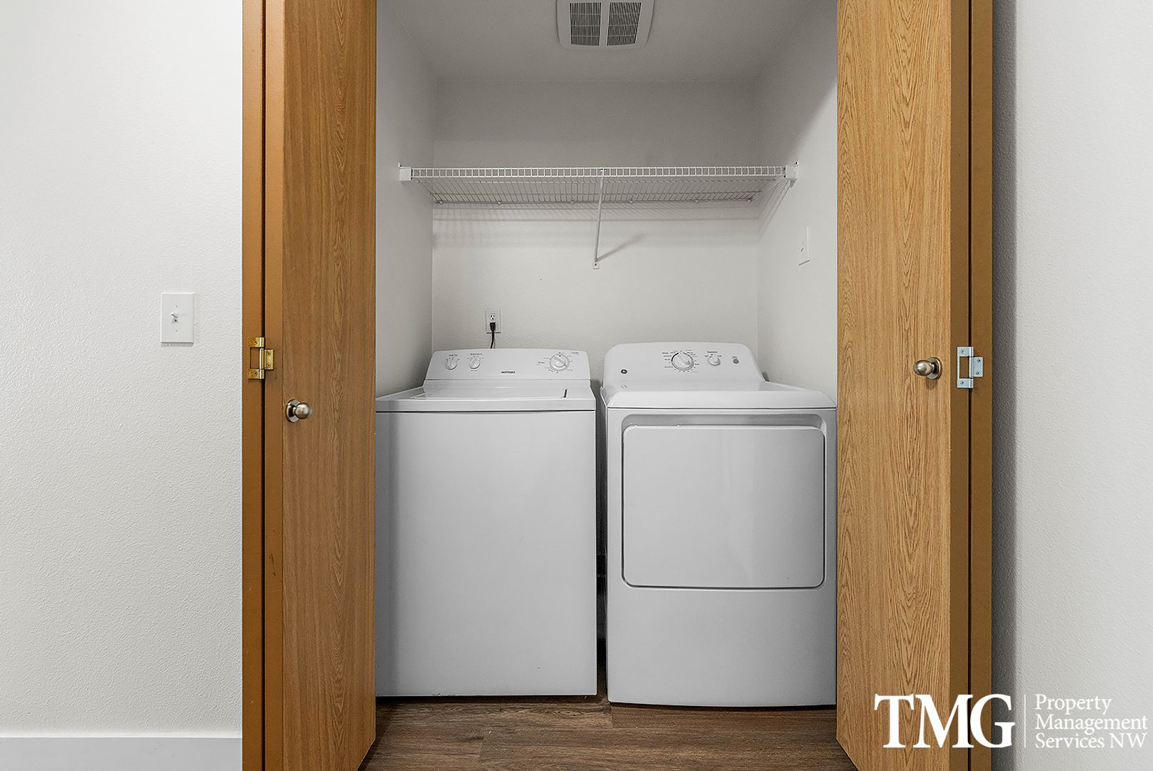 Laundry room at Meadow Crest