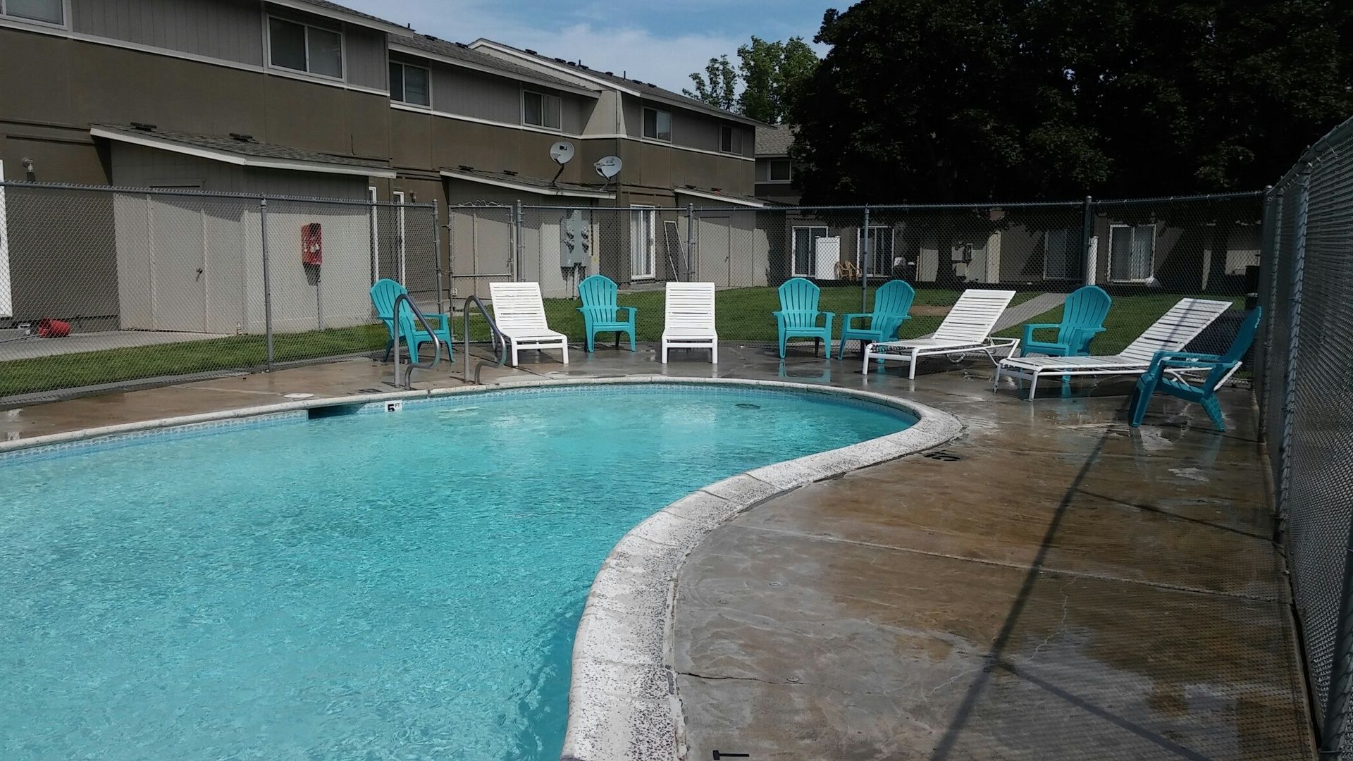 Pool at Amberbrook Townhomes (2 of 2)