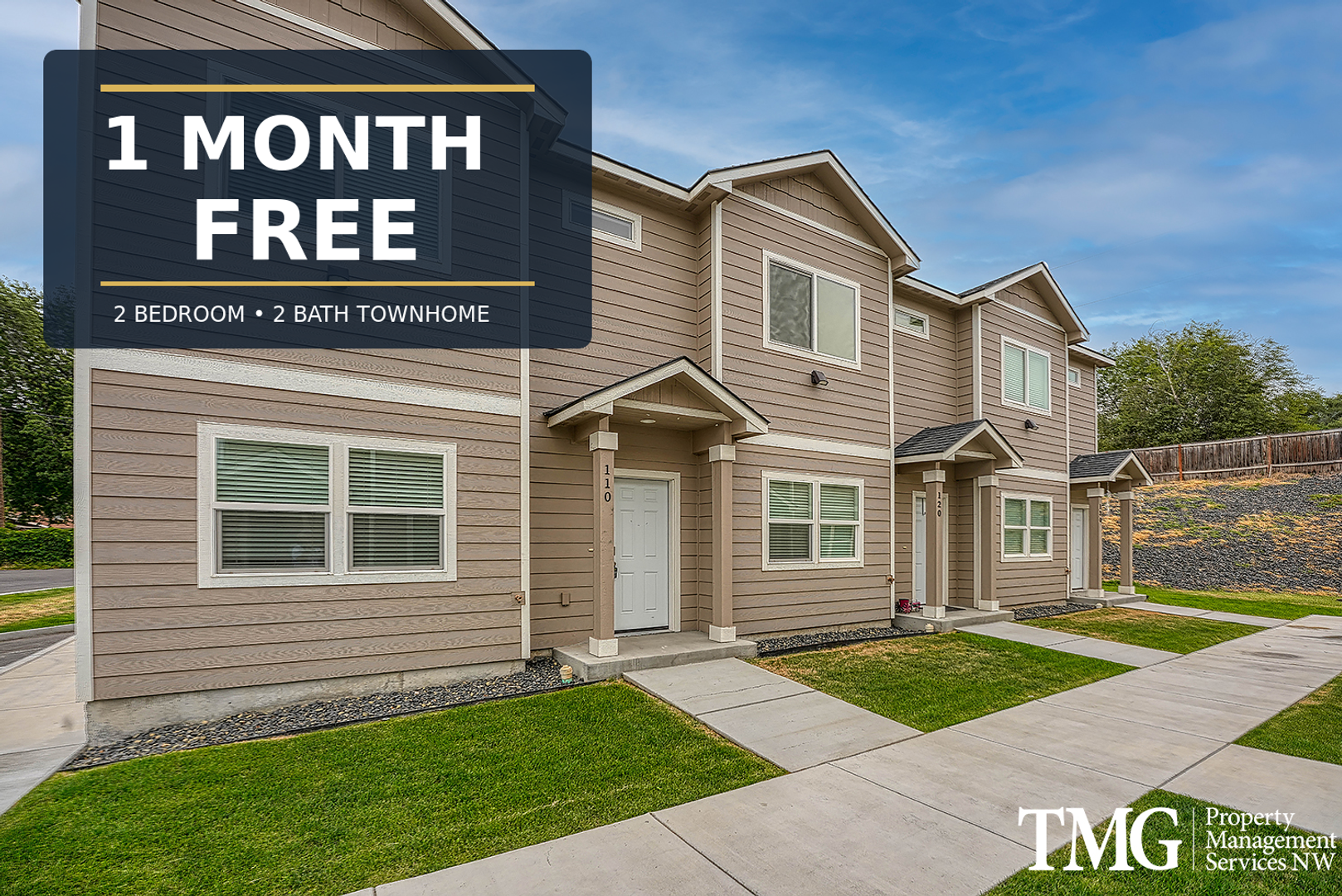 Kennewick Townhome: 3113 W 7th Ave
