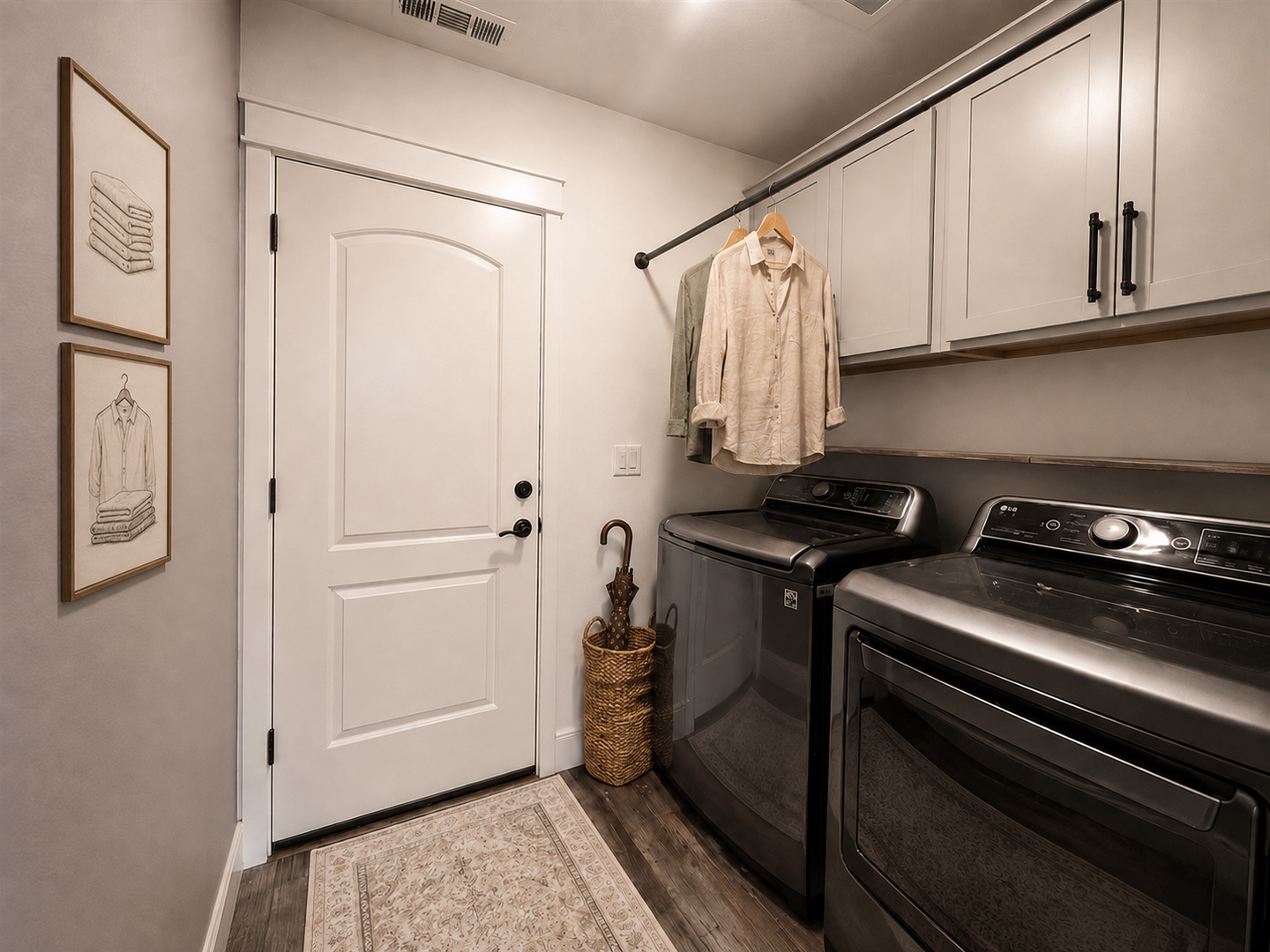 Laundry room at BurnsJ
