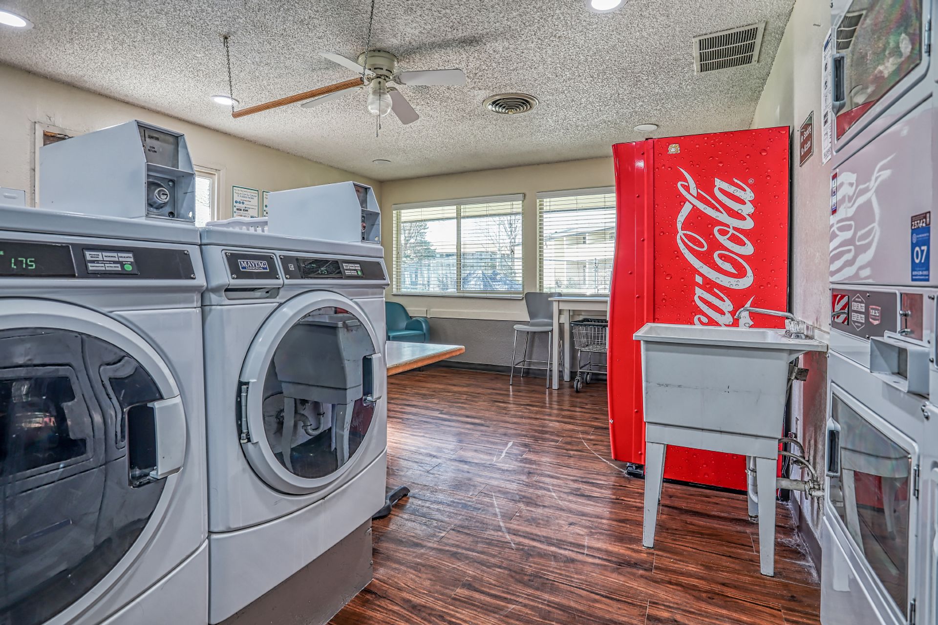 Laundry room at Pepper Tree Village Apartments (1 of 2)