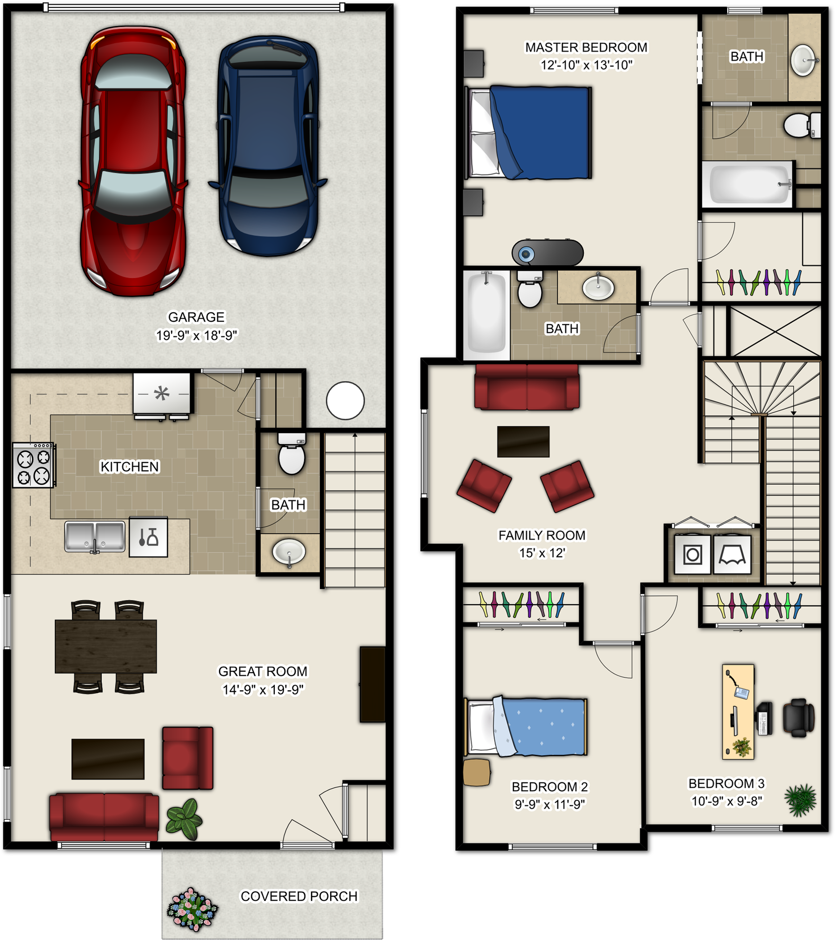 Battle Ground Apartment: 901 SE 11th Pl Ste B