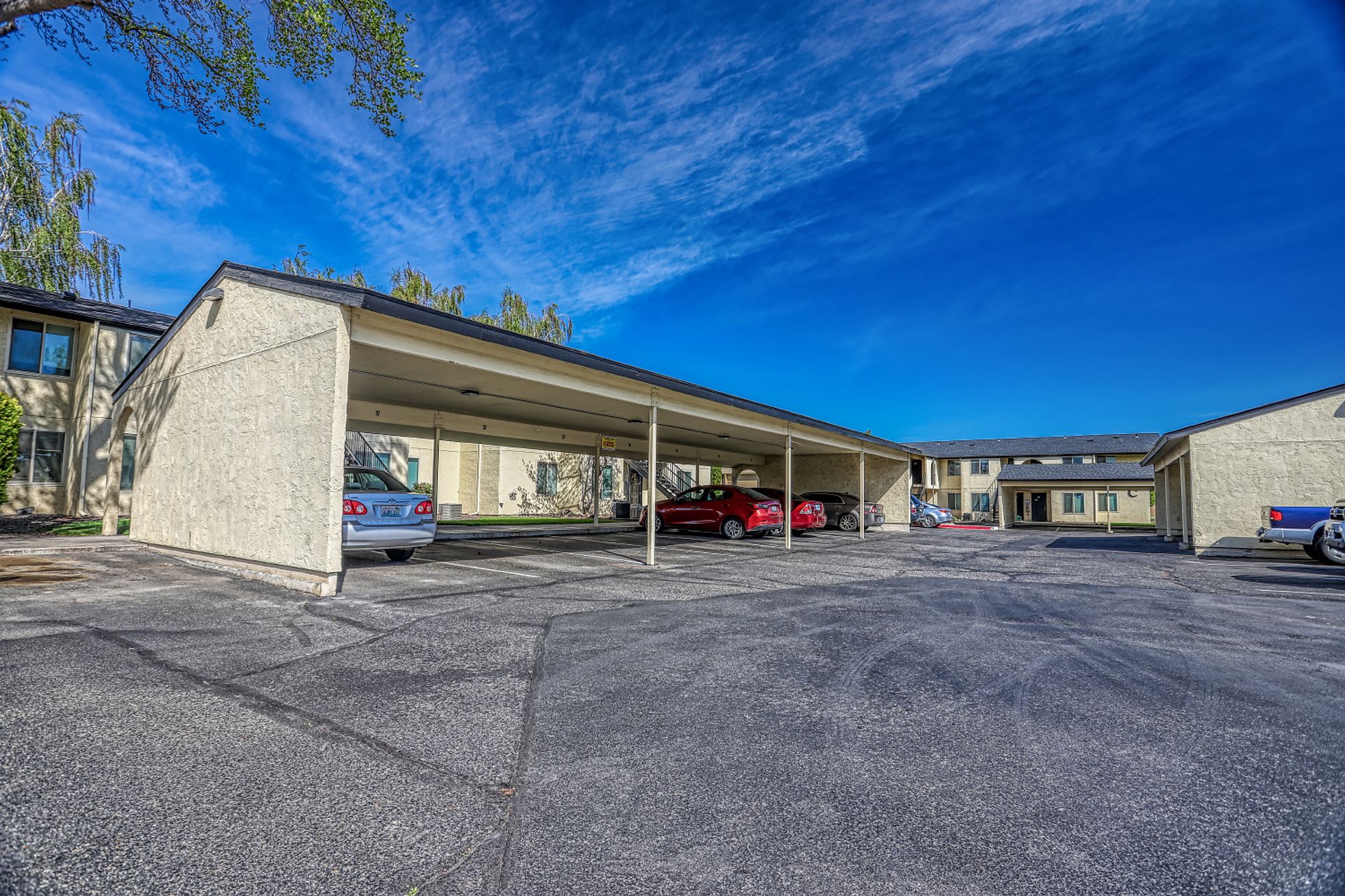 Parking at Pepper Tree Village Apartments