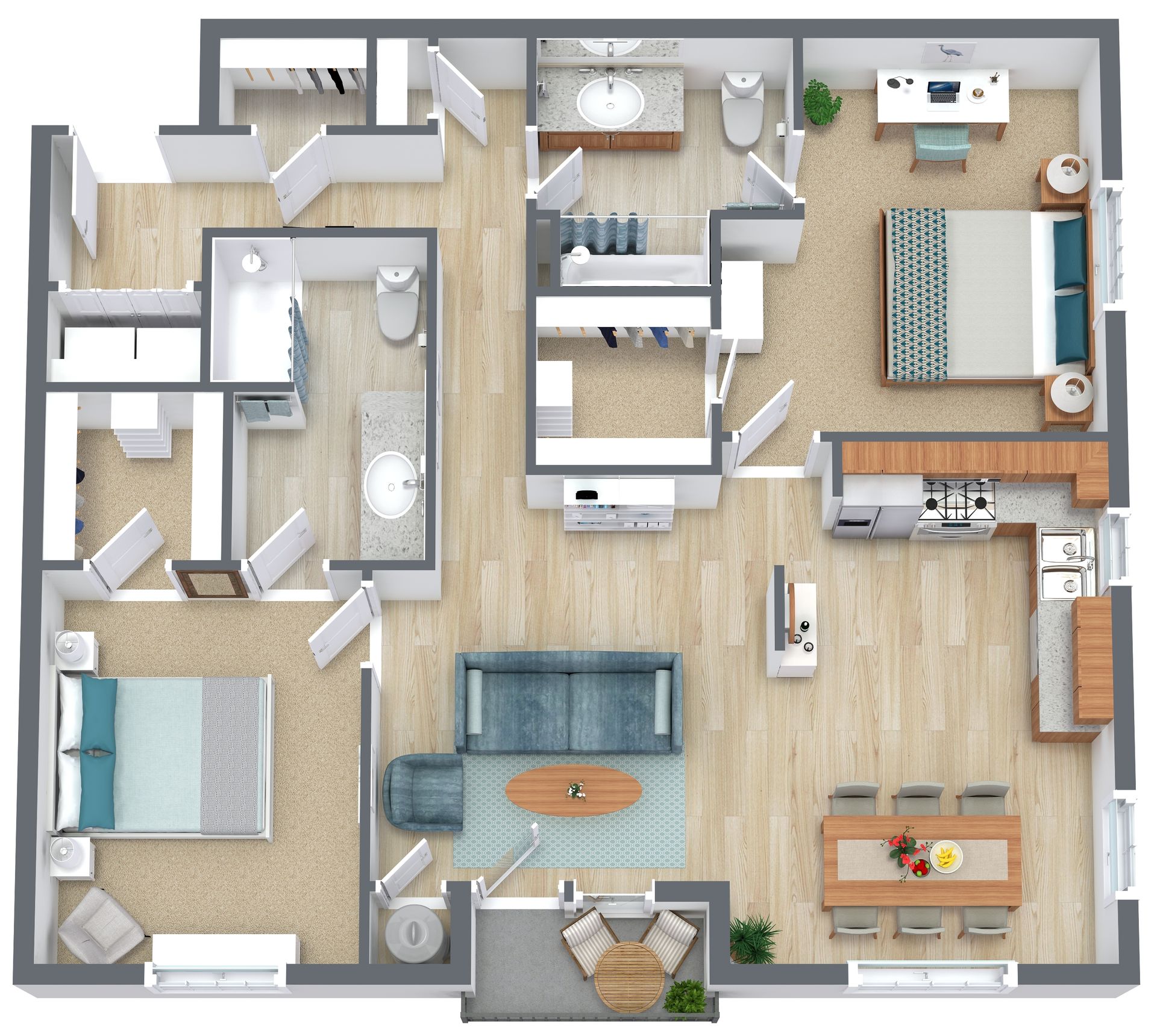 Kennewick Apartment: 7960 W 10th Ave