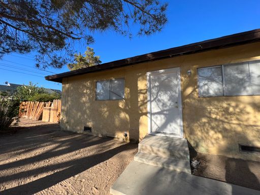 2 BD, 1 BA. Newly painted with a big backyard!