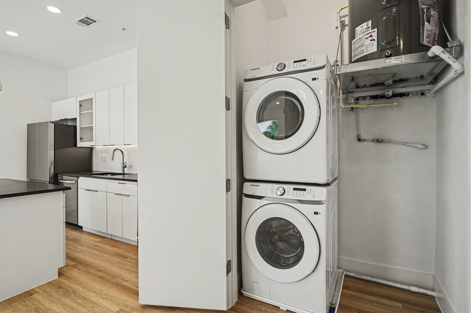 Laundry room at 2217 N Fitzhugh Avenue #203