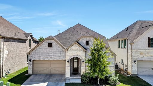 Beautiful luxury home with two floors, nestled in a serene greenbelt, offering 3 spacious bedrooms, a study room, game room, and media room.