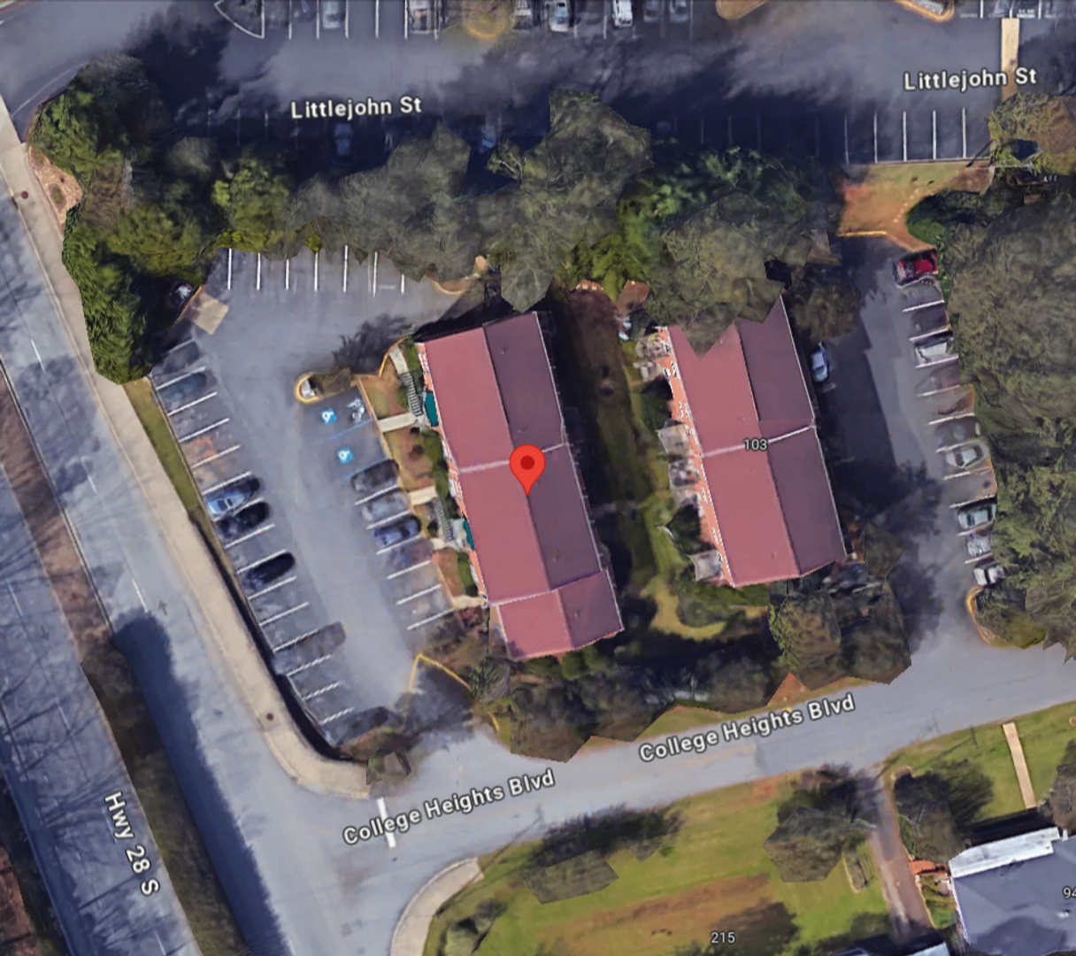 Clemson Apartment: 101 College Heights Blvd.