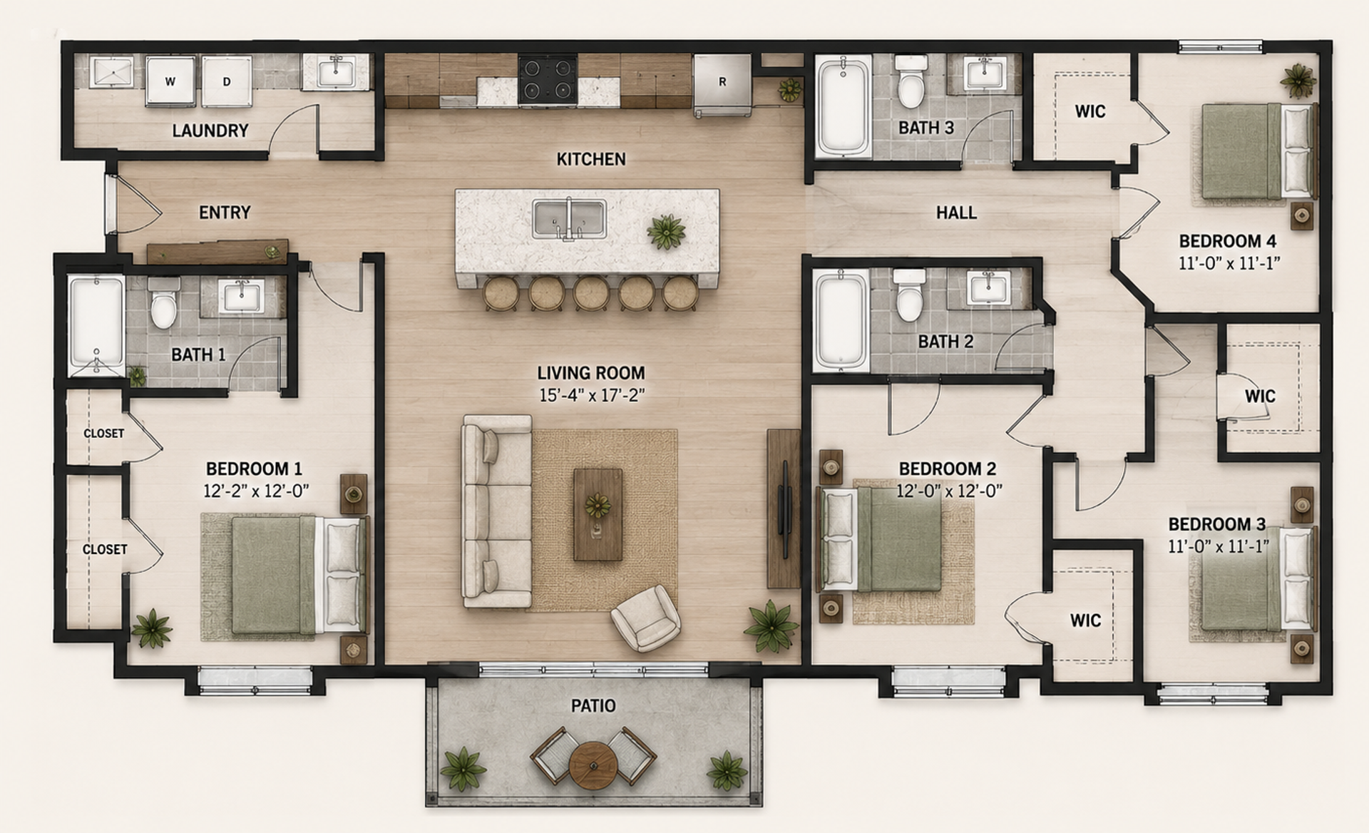 Seneca Apartment: 1732 Muscovy Way