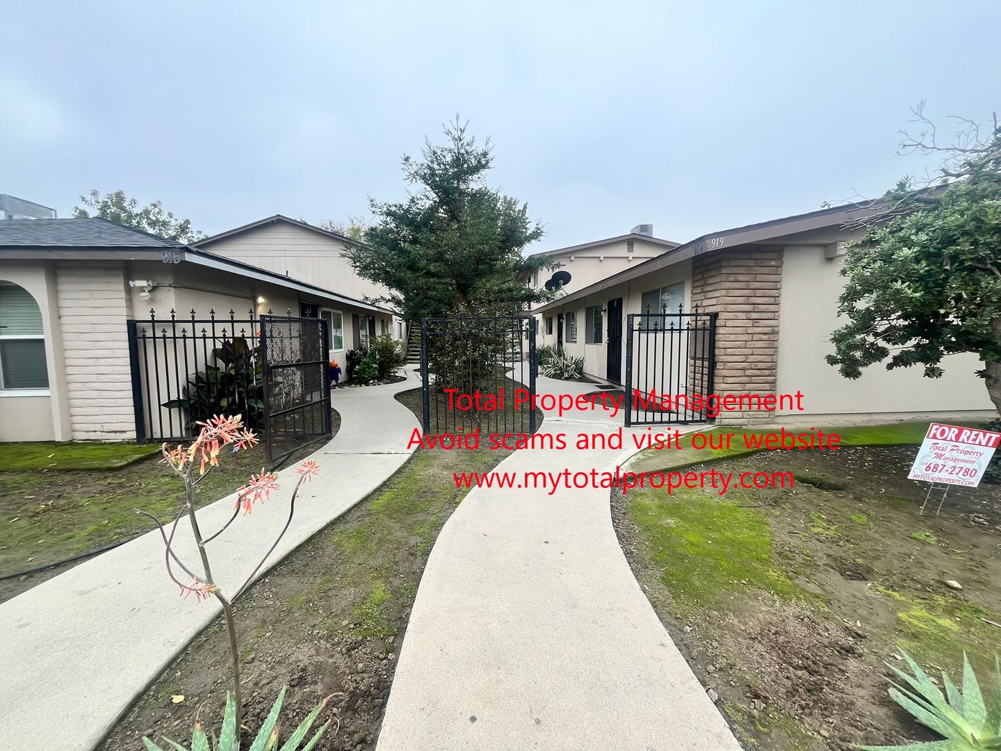 Visalia Apartment: 919 W Oak Ave