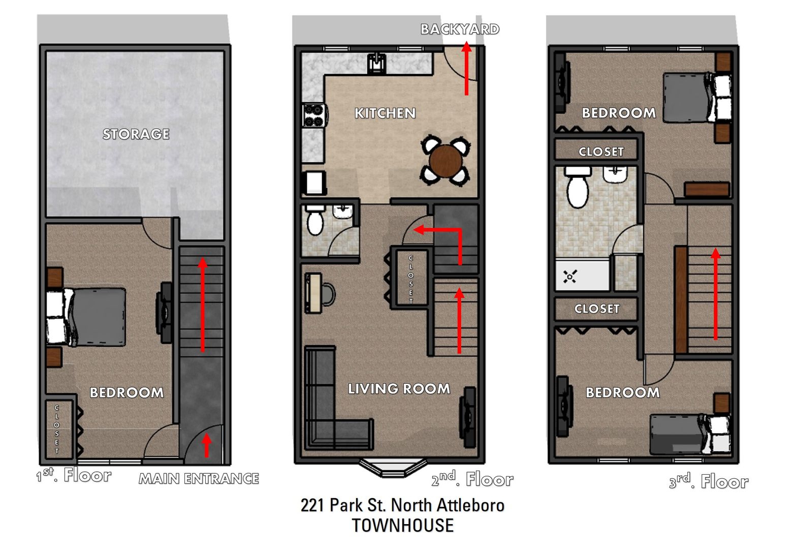 North Attleborough Apartment: 221 Park Street