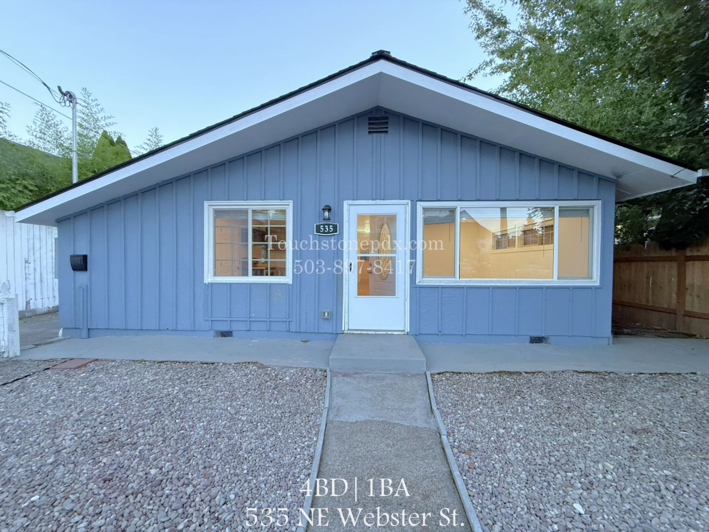 Portland House: 535 NE Webster St.