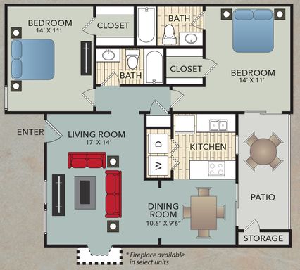 Rustic Apartments: Affordable Serenity in Irving, TX – photo 1
