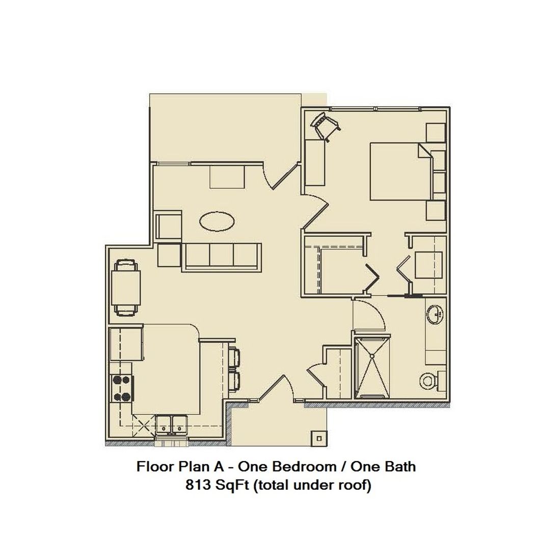 Marble Falls Apartment: 92 Gateway North Dr