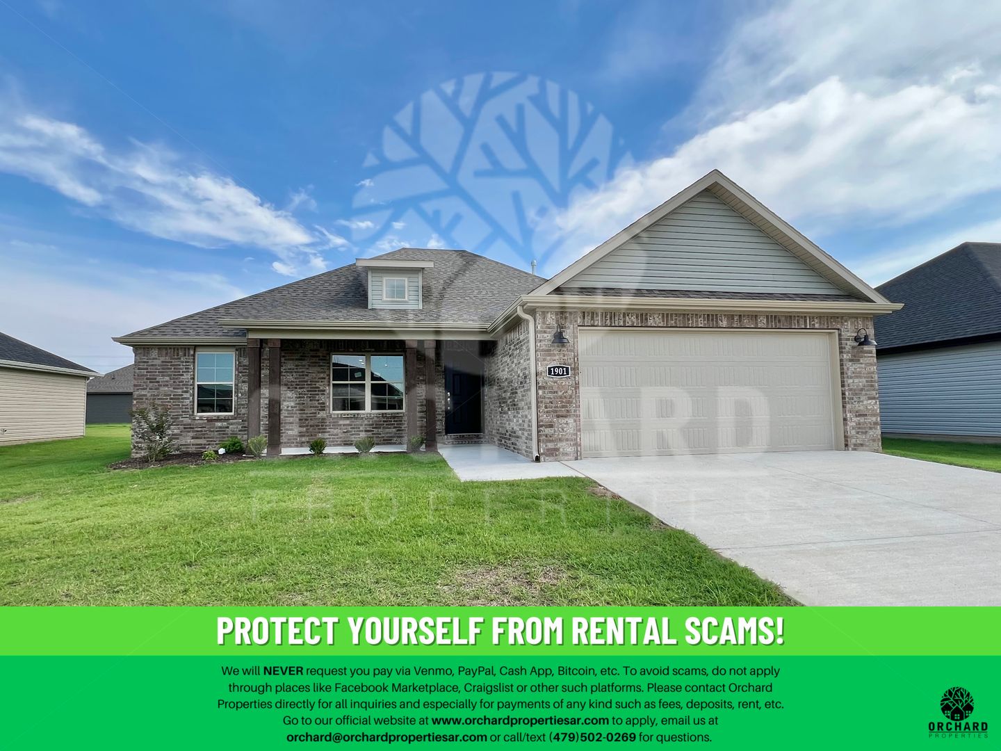 Siloam Springs House: 1901 E. Hudson Drive