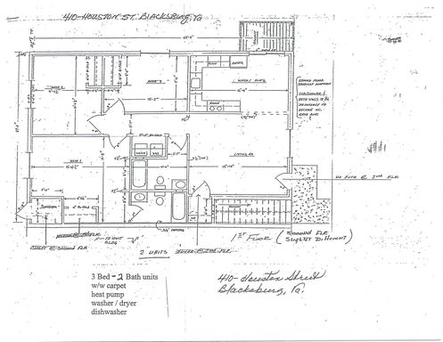 3 Bedroom, 1 Bath Apartment – photo 1