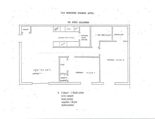 2 Bedroom, 1 Bath Apartment – photo 1
