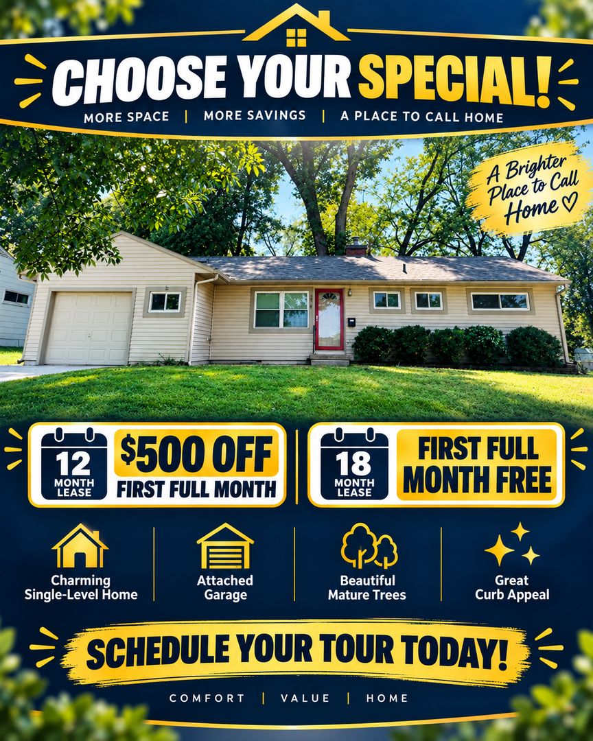 Lees Summit House: 208 McClendon Drive