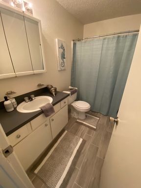 First Floor One bedroom with New Tile Flooring at Gated Lions Court Apartments is Spacious & Bright w/Washer/Dryer in unit + Carports – photo 1