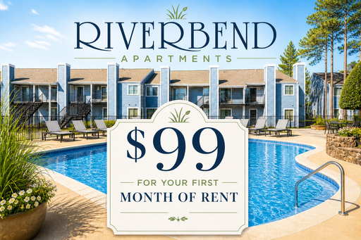 One Bedroom Flat | Floor Plan A | First Month $99