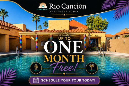 Rio Sonora Premium | Upstairs One Bedroom with Den | Half Off First 2 Months | Apply Free – photo 1