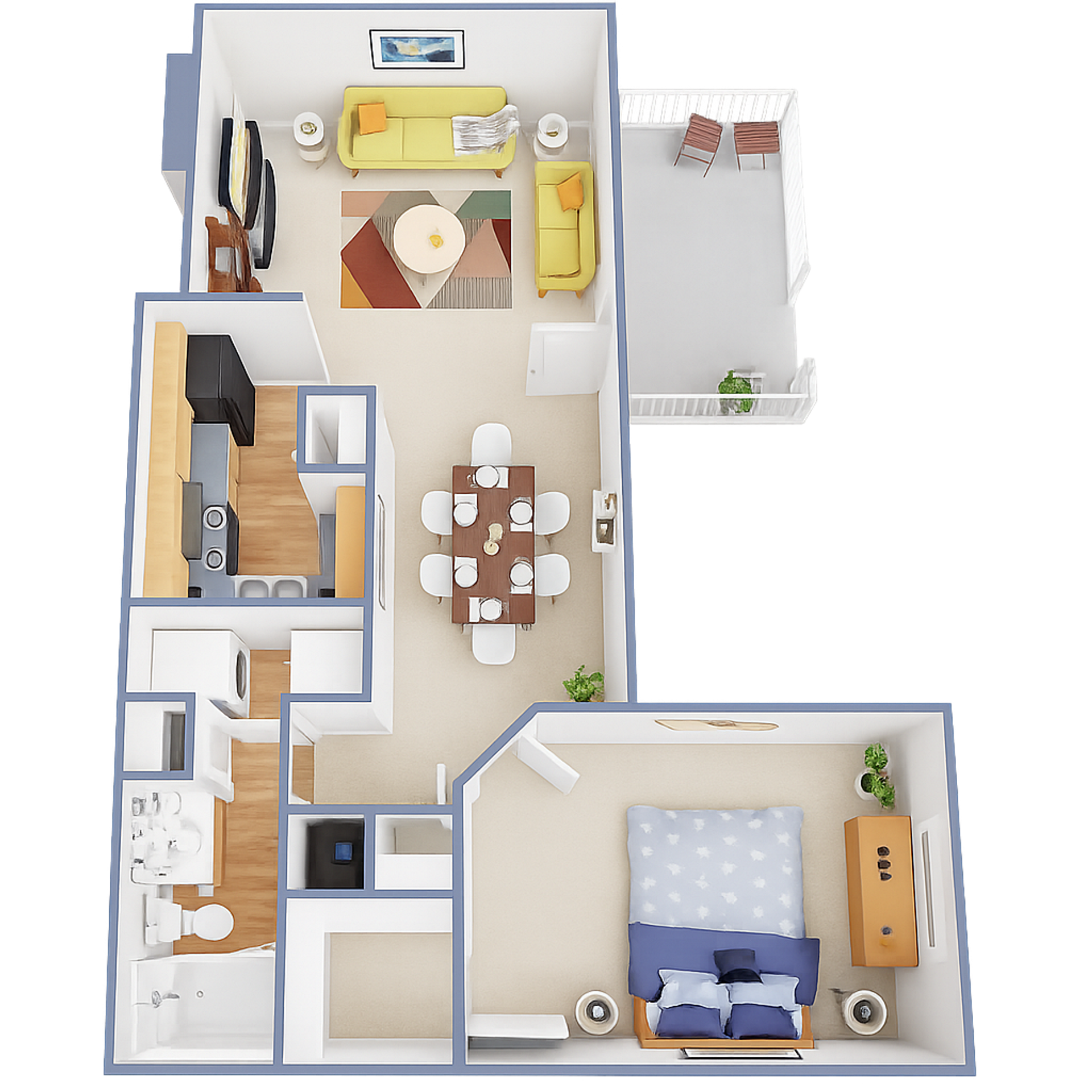 Midwest City Apartment: 6000 E. Reno