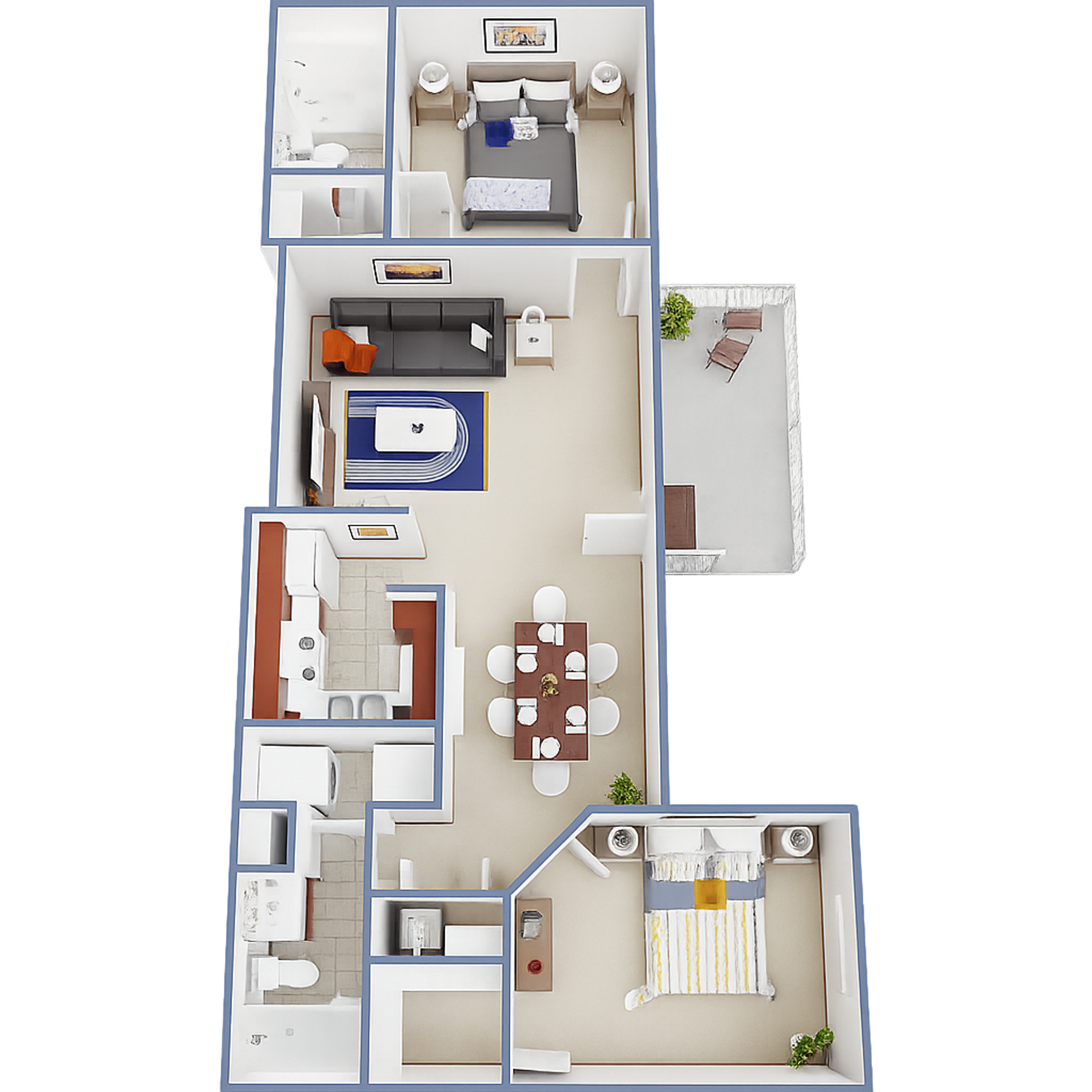 Midwest City Apartment: 1250 N. Air Depot Blvd