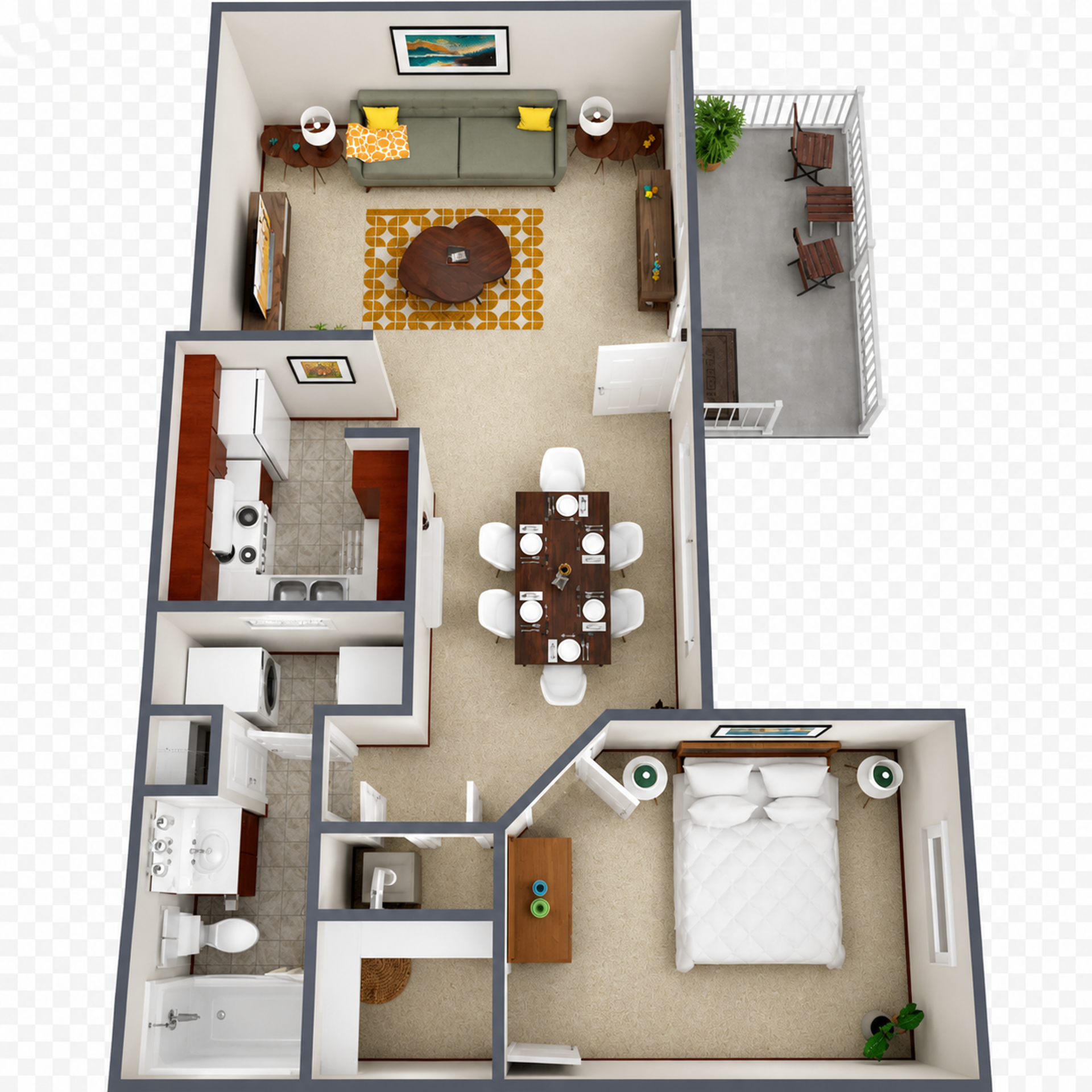 Midwest City Apartment: 1250 N. Air Depot Blvd