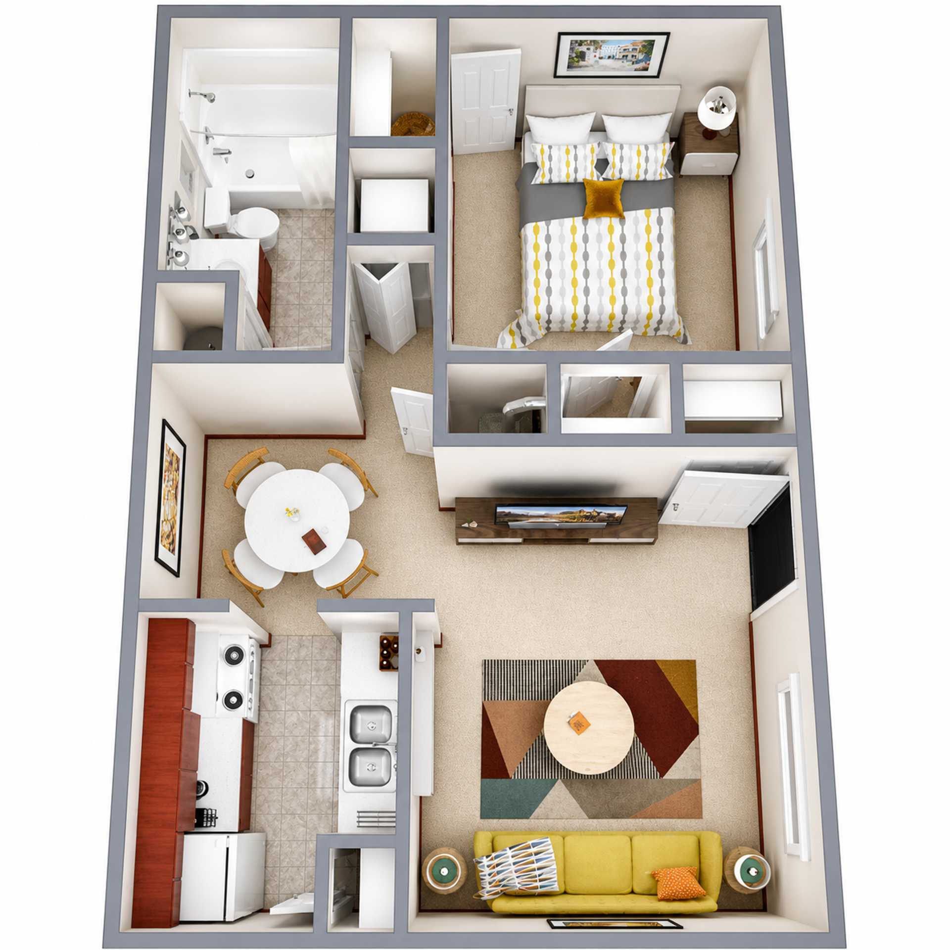Midwest City Apartment: 1250 N. Air Depot Blvd